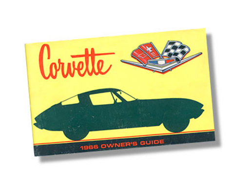 Corvette Owners Manual, 1966