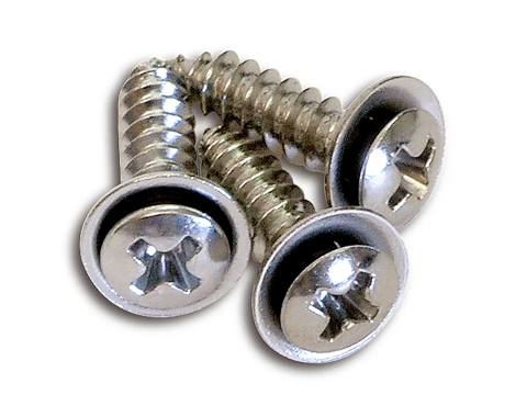 Corvette Rear Window Trim Screws, 3 Piece, 1968-1977
