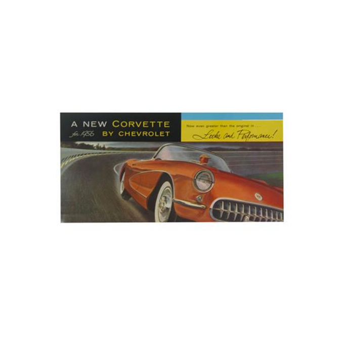 Corvette Sales Brochure, 1956