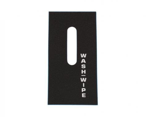 Corvette Wiper Switch Decal, 1978-1979