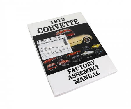Corvette Assembly Manual, 1972