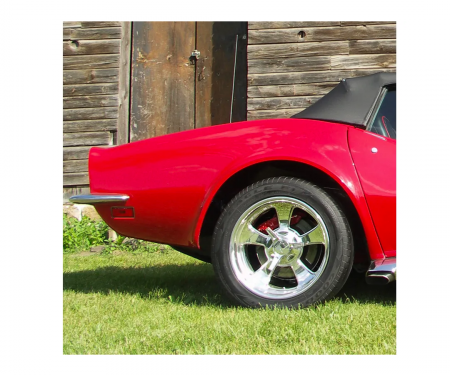 Corvette Rear Quarter Panel, Right (Press Molded), 1970-1972