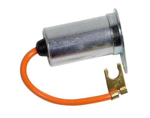 Corvette Ignition Coil Capacitor with Bracket, 327, 1963-1967