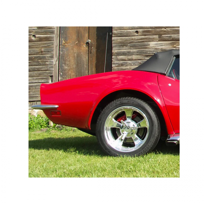 Corvette Rear Quarter Panel, Right (Press Molded), 1970-1972