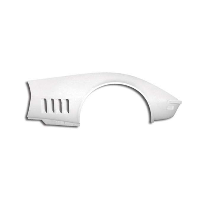 Corvette Front Side Fender, Left (Press Molded), 1973-1979