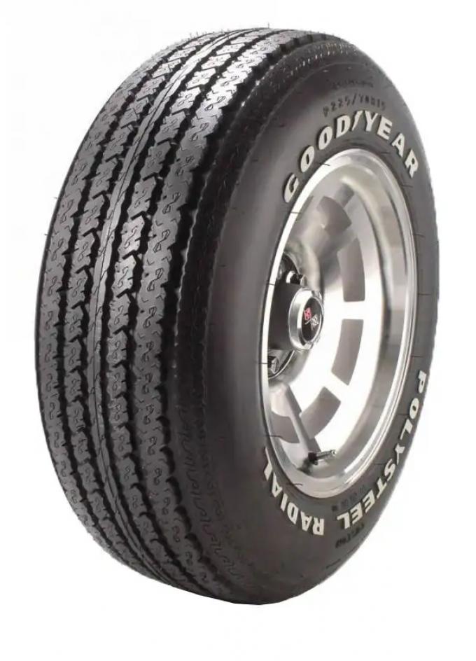 1980-82 Corvette Tire-Goodyear Eagle GT Radial, P255-60R-15, Raised Outlined White Letters