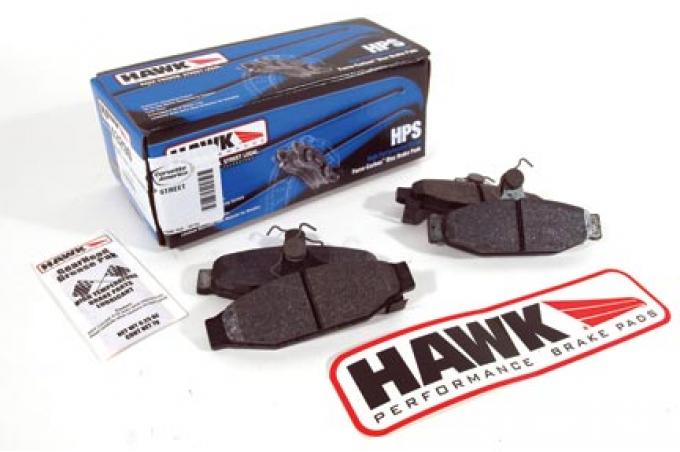 Corvette Brake Pads, Rear Hawk HP Street, 1988-1996