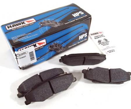 Corvette Rear Brake Pads, HP Street Ferro-Carbon, Hawk, 1997-2013