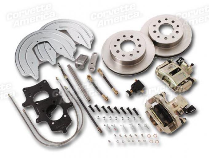 Corvette Disc Brake Conversion Kit, Rear, 1956-1962