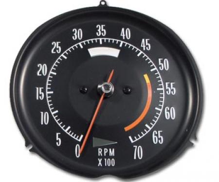 Corvette Tachometer, 5300 RPM, 1972-1974