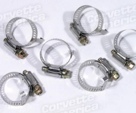 Corvette A/C Hose Clamp Set, 1963-1967