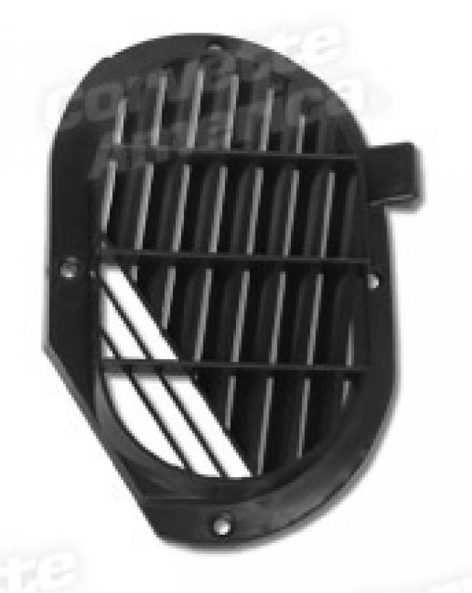 Corvette Vent Grille, Right with Air Conditioning, 1963-1967