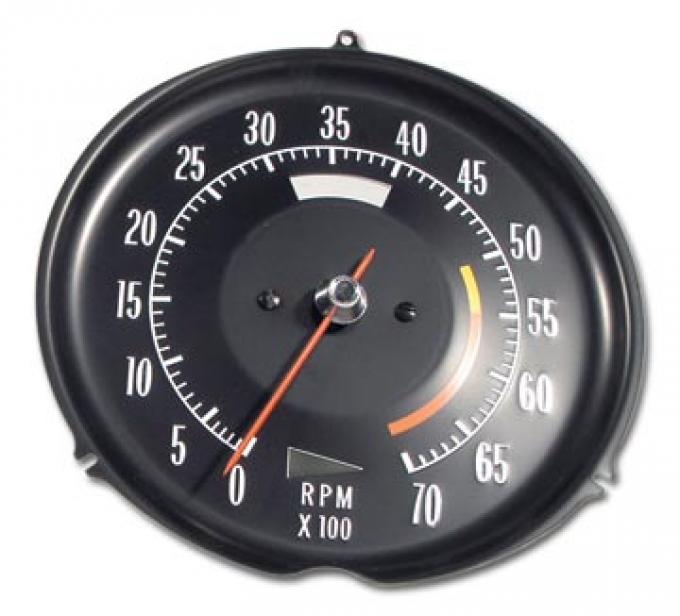 Corvette Tachometer, 195600 RPM, 1972-1974