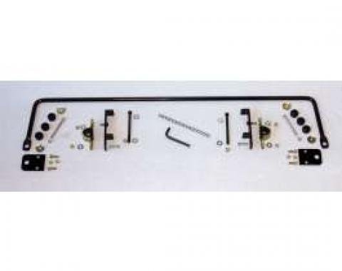 Corvette Sway Bar Kit, Rear, Off-Set Trailing Arms, 1963-1979