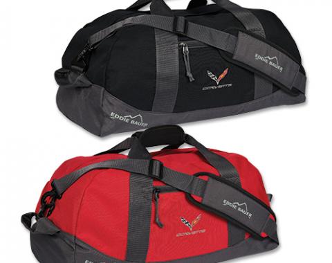 C7 Corvette Eddie Bauer Medium Duffel Bag | BLACK