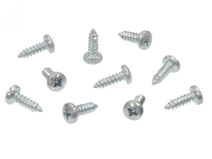 Corvette Inner Door Garnish Moulding Screw Set, 1956-1962