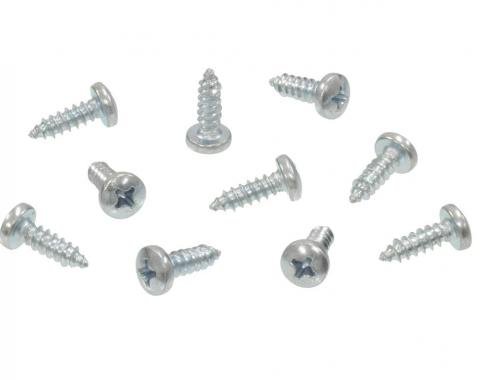 Corvette Inner Door Garnish Moulding Screw Set, 1956-1962