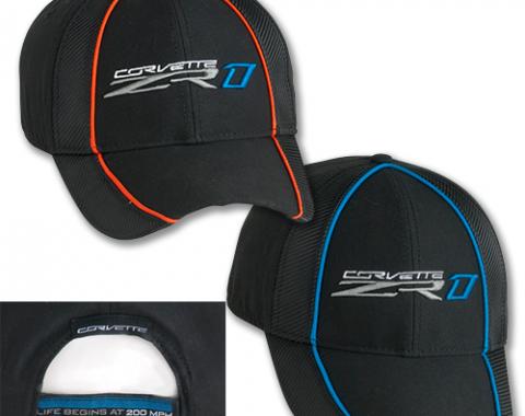 ZR1 Corvette Carbon Fiber Cap | Blue