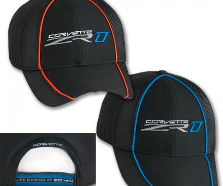 ZR1 Corvette Carbon Fiber Cap | Blue