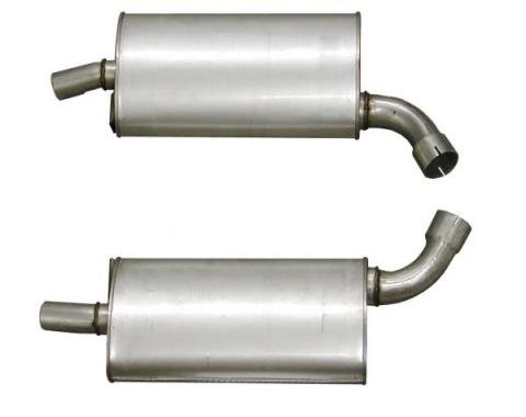 Corvette Mufflers, 2.5 Inch, 1963-1967