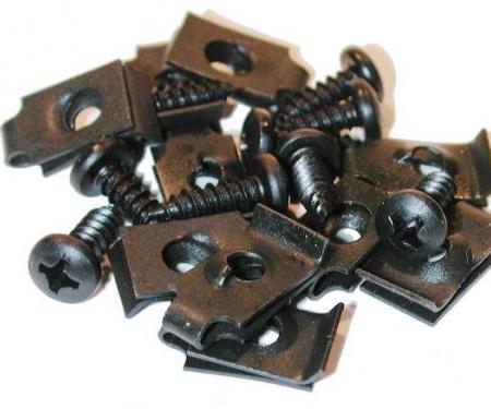 Corvette Grille Mount Screw Set, 20 Piece, 1975-1979