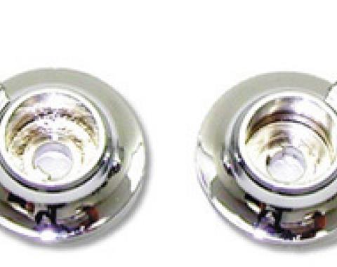 Classic Headquarters Inner Radio Knob Set-Stereo (Chrome) W-231A