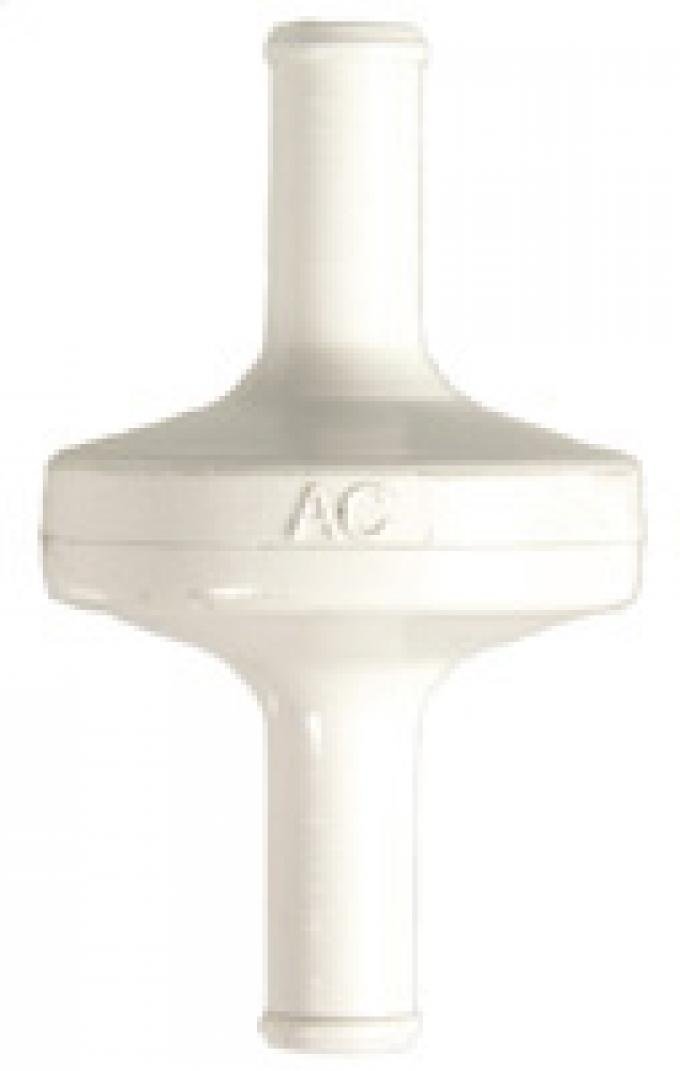 Classic Headquarters Vacuum Hose in-Line Filter-with A/C Logo W-573
