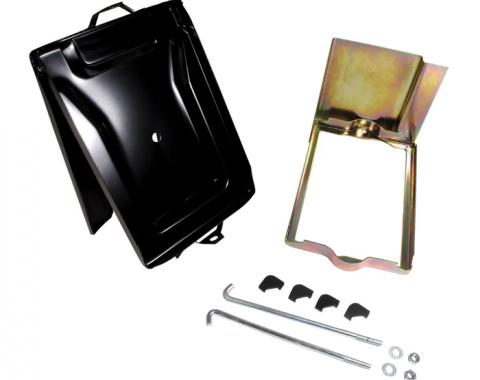 Corvette Battery Tray Kit, Complete, 1956-1961