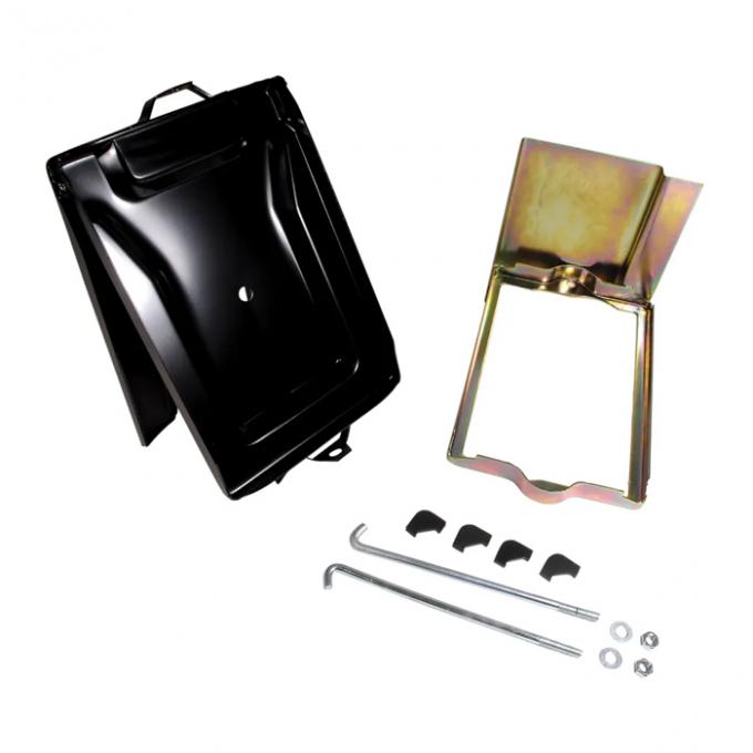 Corvette Battery Tray Kit, Complete, 1956-1961