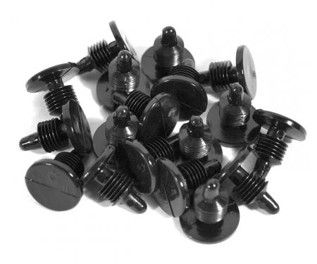 Corvette A-Arm Shield Push In Fastener Kit, 18 Piece, 1968-1982