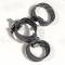 CA 1968-1977 Chevrolet Corvette Rear Door Pulls 3 Piece