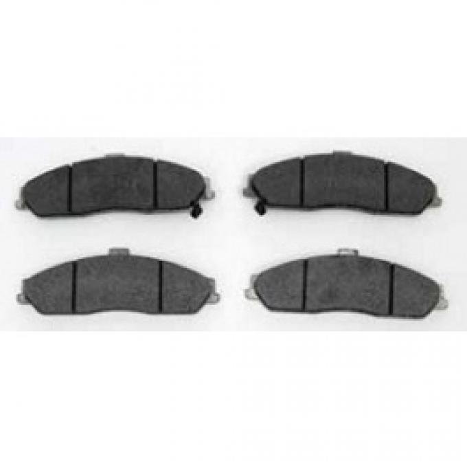 Corvette Front Brake Pads, Ceramic, Hawk, 1997-2013