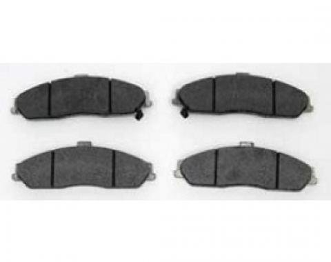 Corvette Front Brake Pads, Ceramic, Hawk, 1997-2013