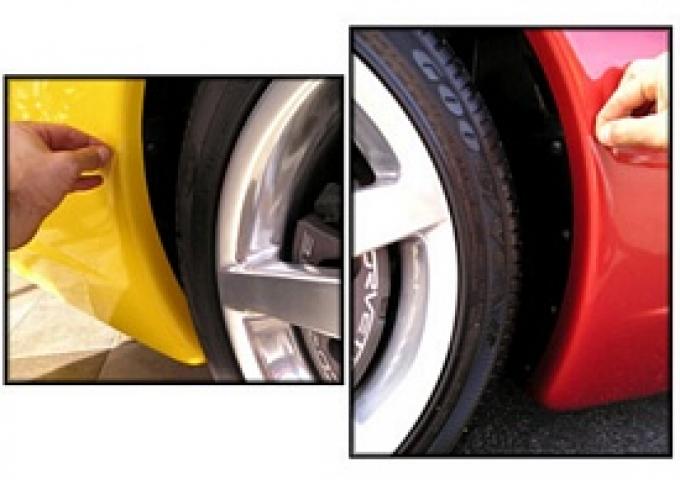 Corvette Paint Protector Set, Cleartastic, 2005-2013