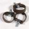 CA 1968-1977 Chevrolet Corvette Rear Door Pulls 3 Piece