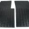 Corvette Mats, Black Rubber, 1963-1967