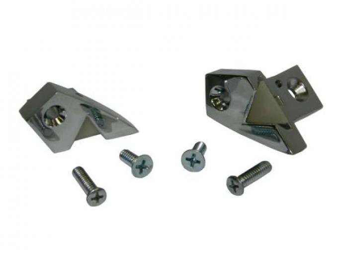 Corvette T-Top Rear Locator Set, with Insert, 1968-1977