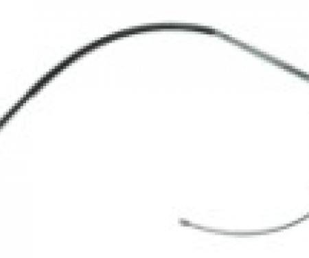 Corvette Parking Brake Cable, Front, Stainless Steel, 1988-1996