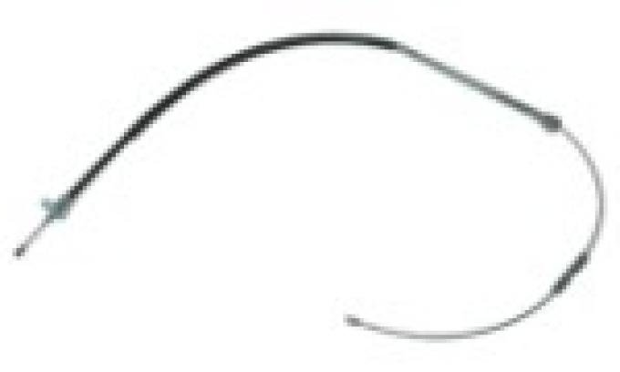 Corvette Parking Brake Cable, Front, Stainless Steel, 1988-1996