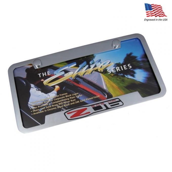 Corvette Elite License Frame, 01-04 Z06