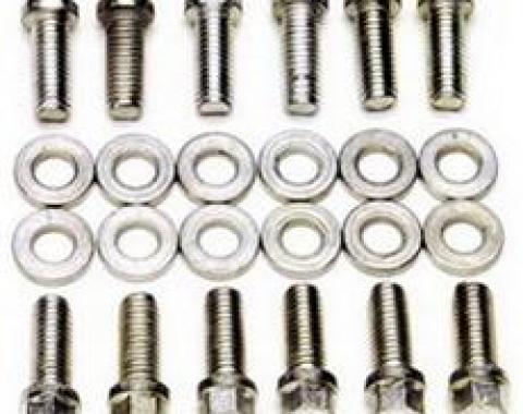 Corvette Edelbrock Intake Manifold Bolt Kit, 1963-1982