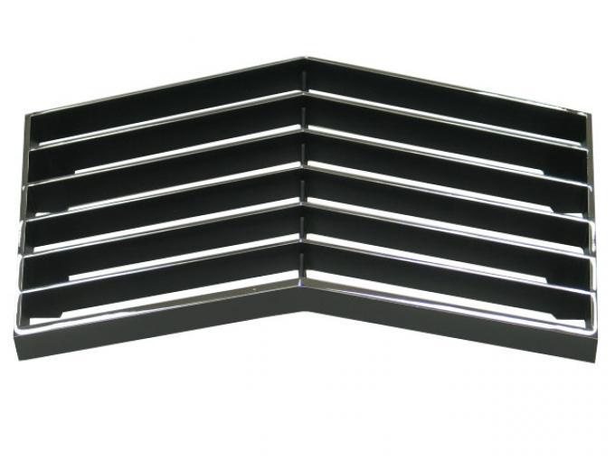 Corvette Grille, Front, Center, 1973