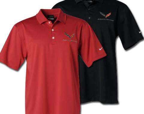 Corvette C7 Men's Nike Dri Fit Polo