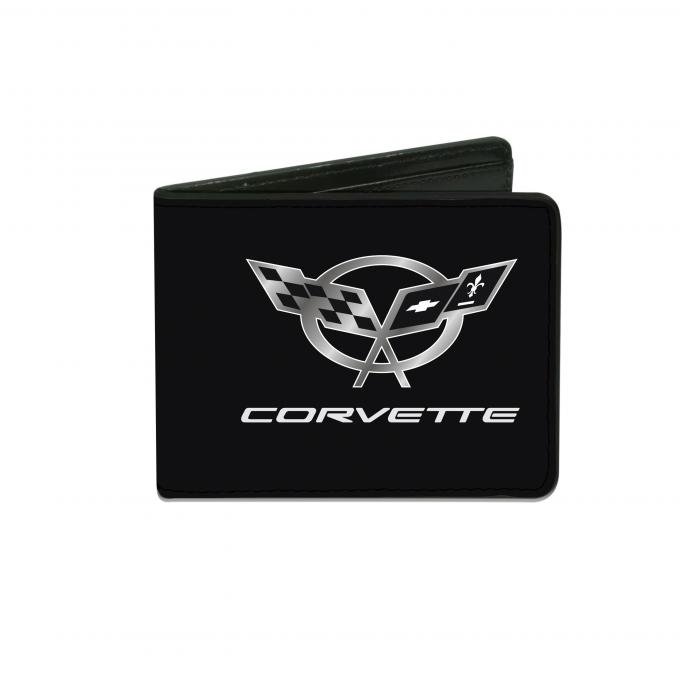 Corvette Bi-Fold Wallet with C5 Logo