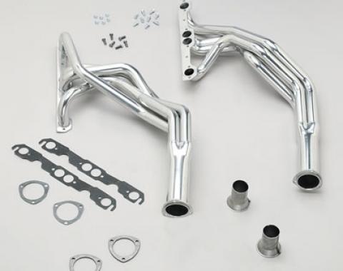 Corvette Hedman Street Headers, Big Block, Ceramic Coated, 1968-1974