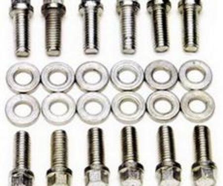 Corvette Edelbrock Intake Manifold Bolt Kit, 1963-1982