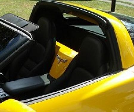 Corvette Waterfall Extension, Coupe, Arctic White, 2005-2013