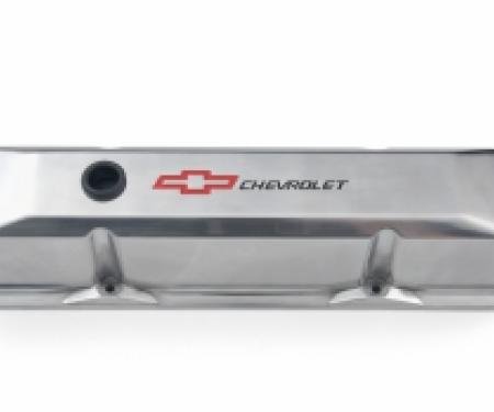 Corvette Die-Cast Aluminum Chevrolet Valve Covers, 1963-1986