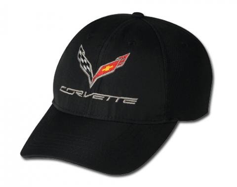 Corvette C7 Coolmax Cap, Black