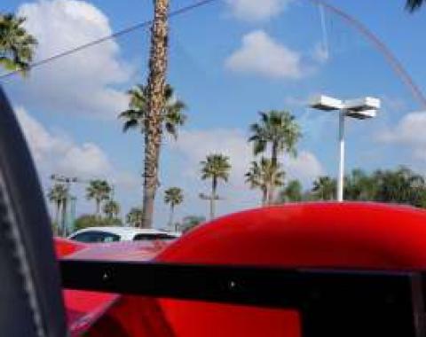 Corvette Convertible Wind Deflector, Frameless, VetteNet, 2014-2015